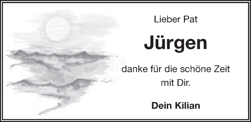  Traueranzeige für Jürgen Kubina vom 06.07.2013 aus Nordbayerischer Kurier