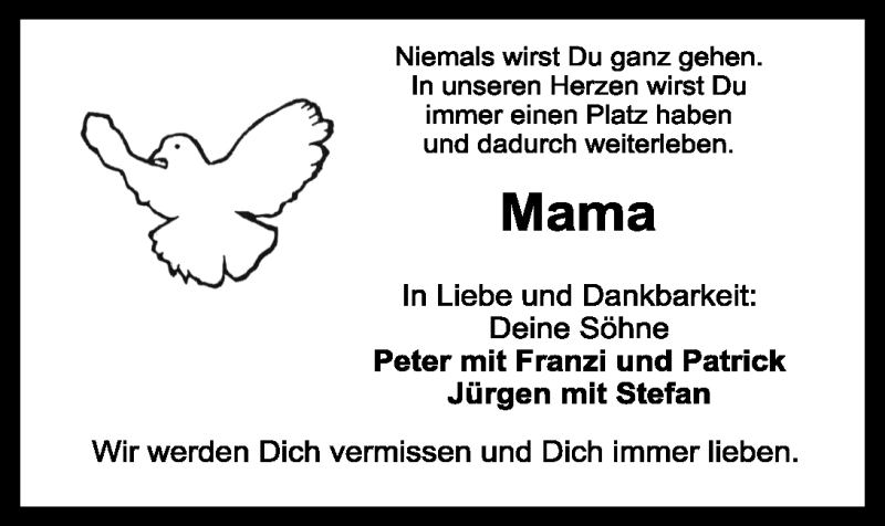  Traueranzeige für Anneliese Hühmer vom 07.07.2018 aus Nordbayerischer Kurier