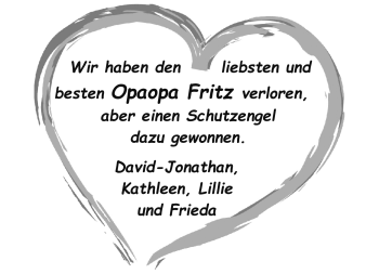 Anzeige von Fritz Schmidt von Nordbayerischer Kurier