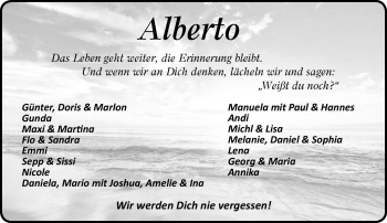 Anzeige von Albert Haas von Nordbayerischer Kurier