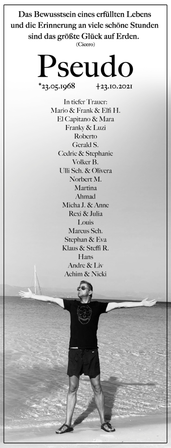 Anzeige von Thomas Krogemann von Nordbayerischer Kurier