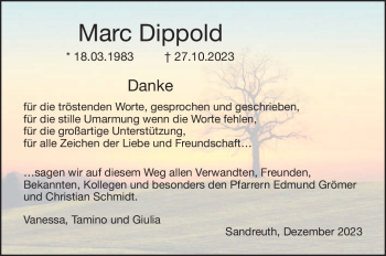 Anzeige von DS Dippold Marc von Nordbayerischer Kurier