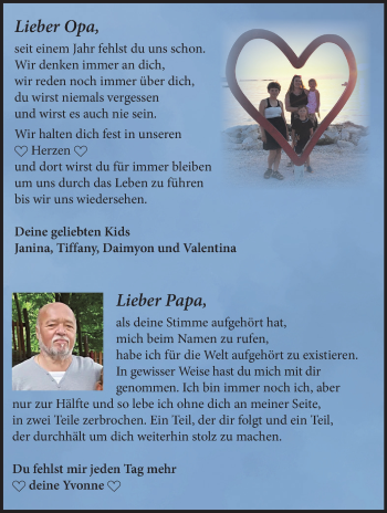 Anzeige von Rudolf Lappe von Nordbayerischer Kurier