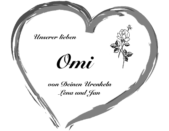 Anzeige von Anna Dannreuther von Nordbayerischer Kurier