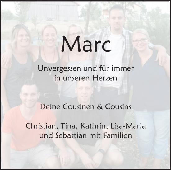 Anzeige von Marc Dippold von Nordbayerischer Kurier