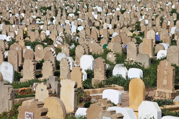 Der islamische Friedhof