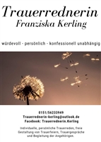 Trauerrednerin Franziska Kerling